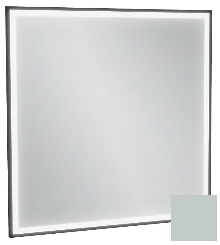 Изображение товара Зеркало Jacob Delafon Allure EB1435-S25 с подсветкой, размеры 80x80 см, голубой шторм сатин