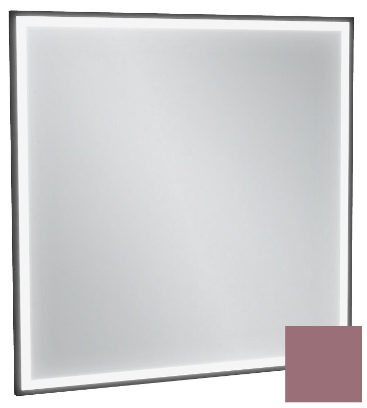 Изображение товара Зеркало Jacob Delafon Allure EB1435-S37 с подсветкой, 80x80 см, нежно-розовый сатин