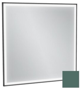 Изображение товара Зеркало Jacob Delafon Allure EB1435-S49, 80 х 80 см, с подсветкой, бесконтактным выключателем, лакированная рама эвкалипт сатин