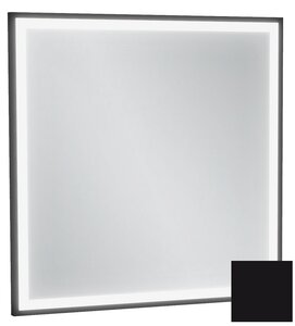 Изображение товара Зеркало Jacob Delafon Allure EB1433-S14, 60 х 60 см, с подсветкой, бесконтактным выключателем, лакированная рама черный сатин Изображение товара Зеркало Jacob Delafon Allure EB1433-S14, 60 х 60 см, с подсветкой, бесконтактным выключателем, лакированная рама черный сатин