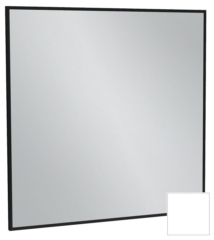 Изображение товара Зеркало Jacob Delafon Silhouette EB1425-F30, 80 х 80 см, лакированная рама белый сатин Изображение товара Зеркало Jacob Delafon Silhouette EB1425-F30, 80 х 80 см, лакированная рама белый сатин