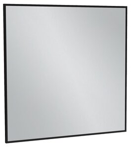 Изображение товара Зеркало Jacob Delafon Silhouette EB1425-S14, 80 х 80 см, лакированная рама черный сатин