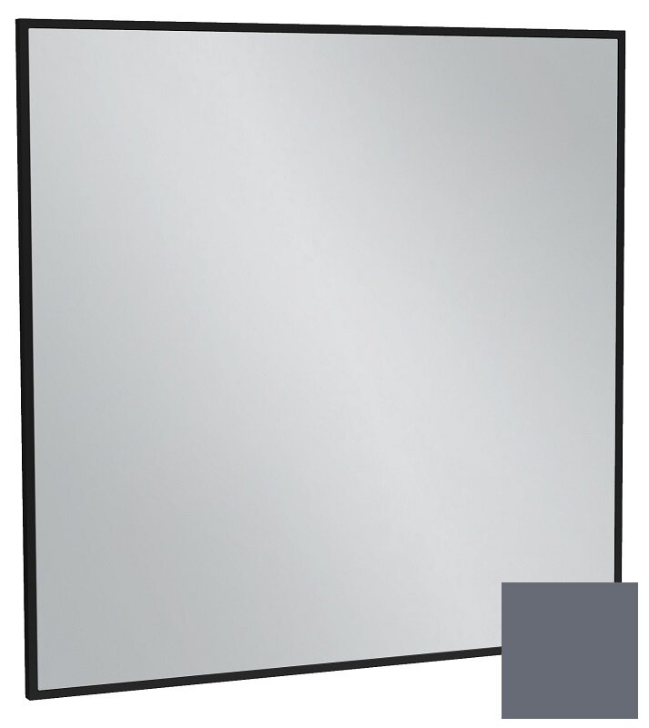 Изображение товара Зеркало Jacob Delafon Silhouette EB1425-S40 80х80 см с серой рамкой