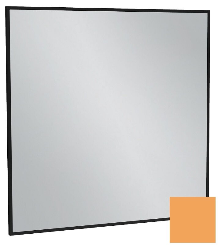 Изображение товара Зеркало Jacob Delafon Silhouette EB1425-S48, 80x80 см, желтая рама, подвесное