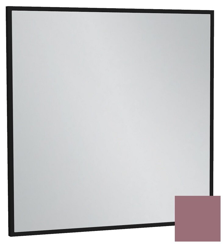 Изображение товара Зеркало Jacob Delafon Silhouette EB1423-S37, 60 х 60 см, лакированная рама нежно-розовый сатин Изображение товара Зеркало Jacob Delafon Silhouette EB1423-S37, 60 х 60 см, лакированная рама нежно-розовый сатин