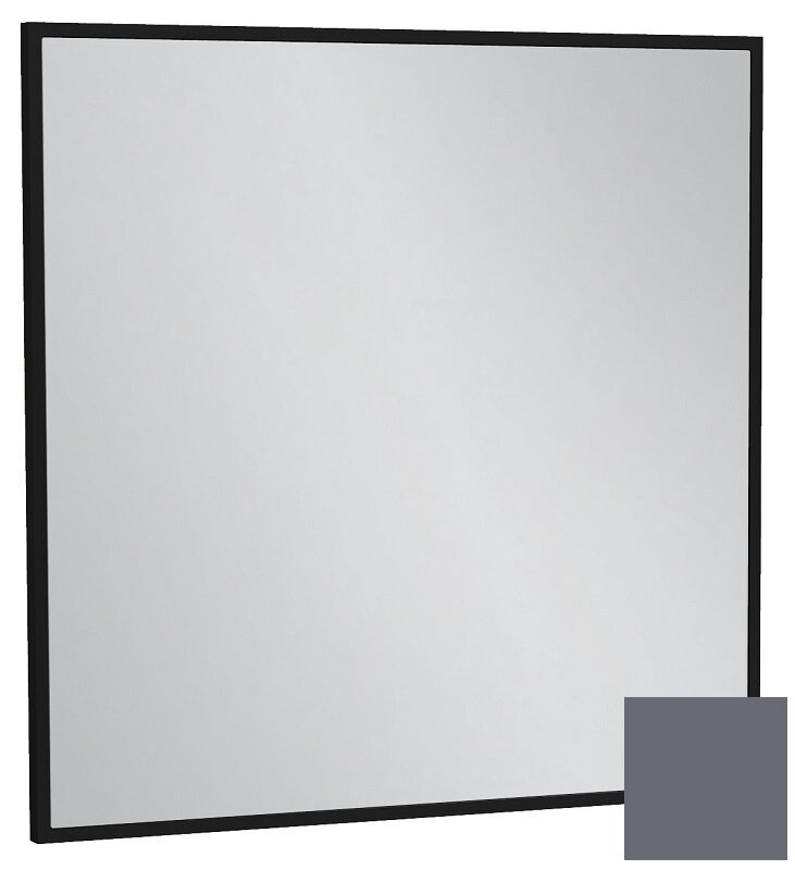 Изображение товара Зеркало Jacob Delafon Silhouette EB1423-S40, 60 х 60 см, лакированная рама насыщенный серый сатин