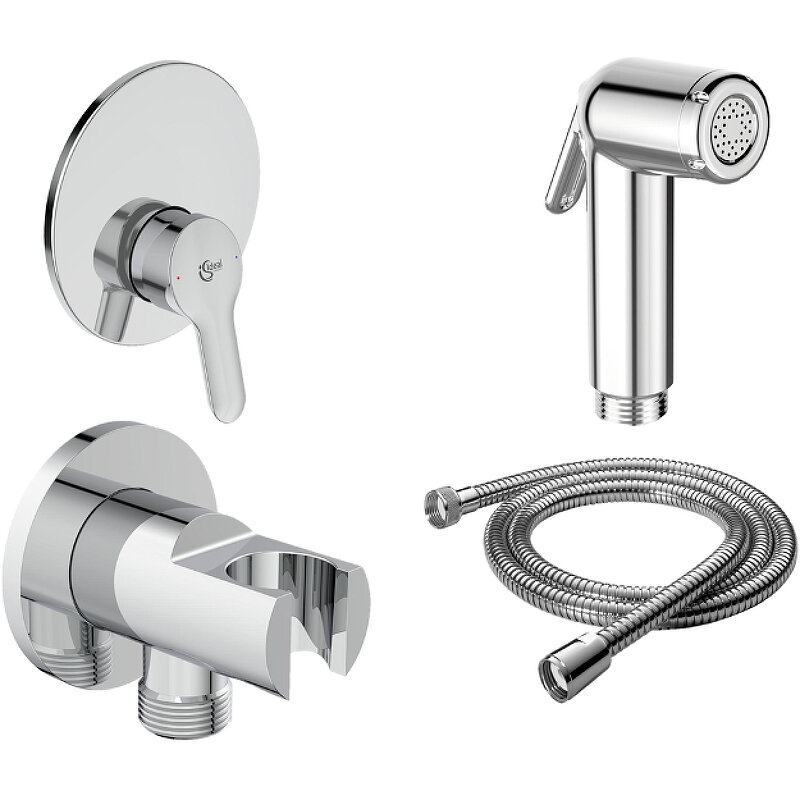 Изображение товара Гигиенический душ Ideal Standard Idealspray, BD125AA, со смесителем, хром