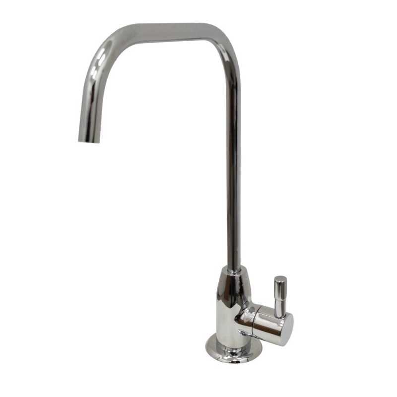 Изображение товара Кран Paini Monoflow AF103 хром для кухонной мойки с поворотным изливом