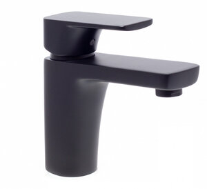 Изображение товара Смеситель DQ Berlin.Technische DA1432125 для раковины, черный матовый
