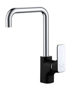 Изображение товара Смеситель кухонный D&K Berlin.Technische DA1432495 высокий черный хром