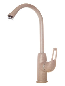 Изображение товара Смеситель D&K Rhein.Eucharius DA1372423 для кухонной мойки, высокий, песочный