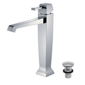 Изображение товара Смеситель для раковины Caprigo Diamante 50-023-crm хром донный клапан