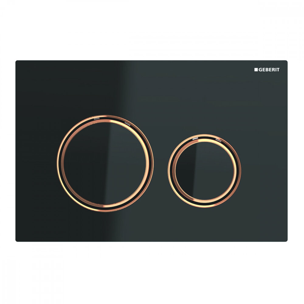 Изображение товара Клавиша Geberit Sigma Type 21 115.650.SJ.1, металл, черный/красное золото