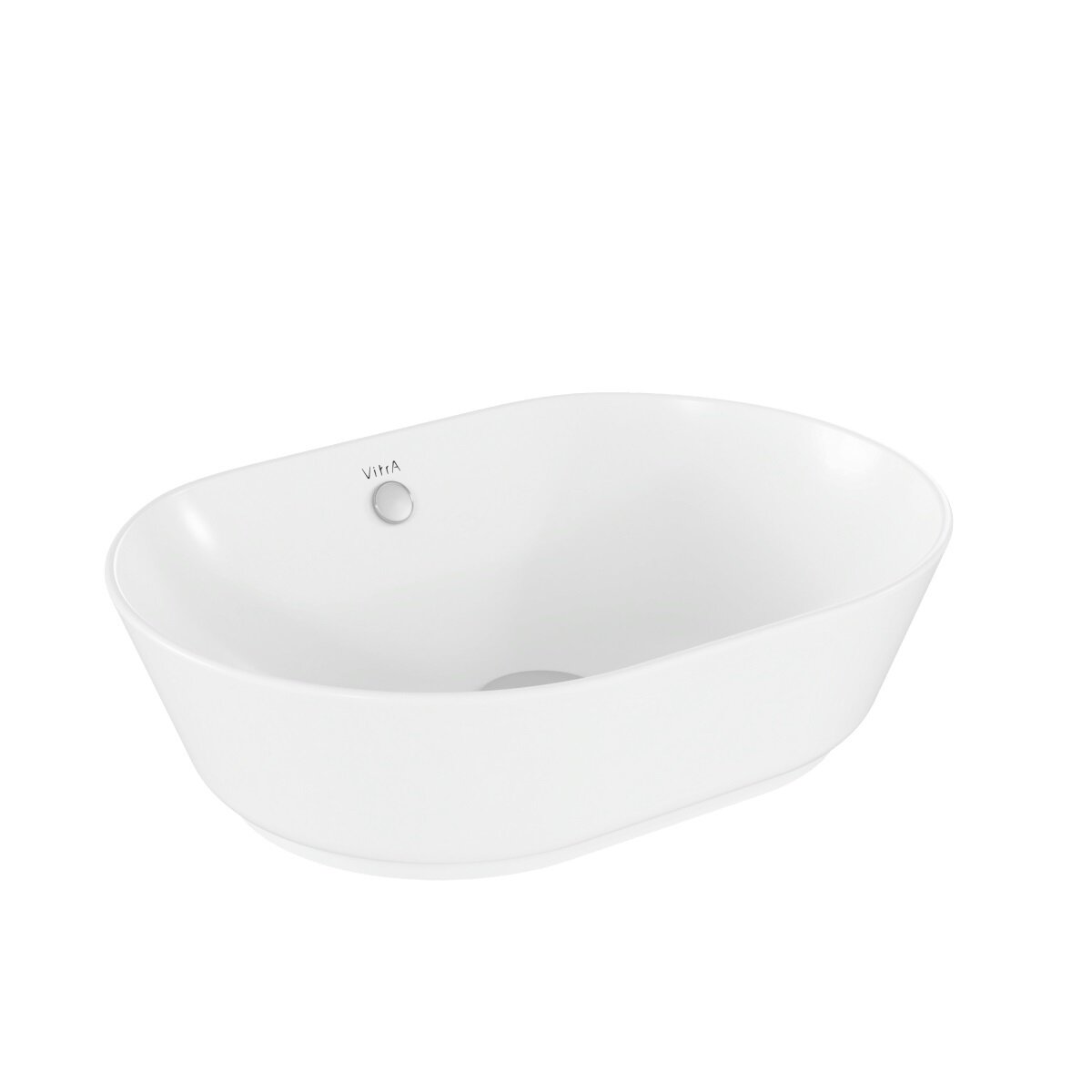 Изображение товара Раковина VitrA Geo 55 см, накладная, с переливом, белый, 7427B003-0012 Изображение товара Раковина VitrA Geo 55 см, накладная, с переливом, белый, 7427B003-0012