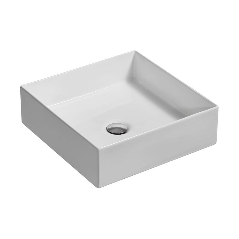 Изображение товара Раковина накладная Jacob Delafon Delta 39x39 см белая E90011-0