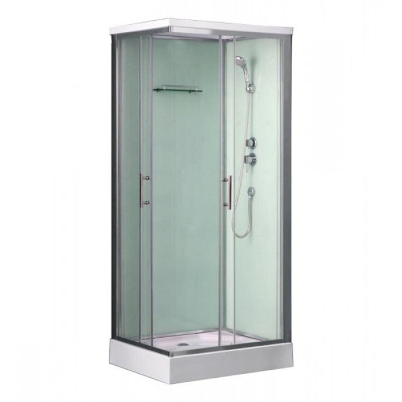 Изображение товара Душевая кабина Frank F900 100х70 см с гидромассажем и тропическим душем