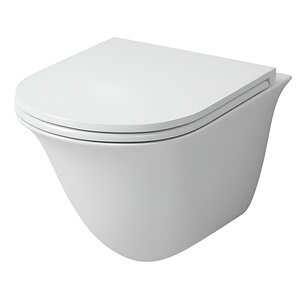 Изображение товара Подвесной унитаз Grossman, безободковый, крышка микролифт, GR-4412S