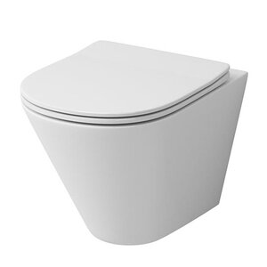 Изображение товара Подвесной унитаз Grossman GR-4477S, безободковый, с крышкой-сиденьем Soft-Close