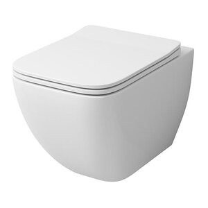 Изображение товара Подвесной унитаз Grossman GR-4447S, безободковый с тонкой крышкой