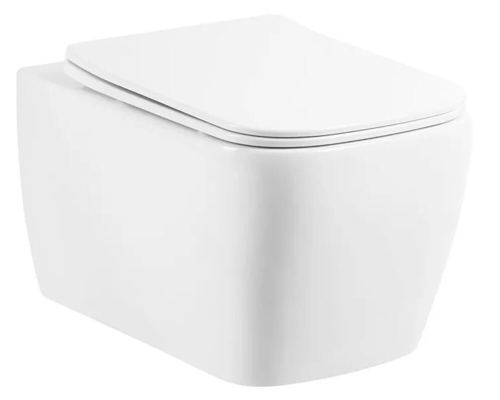Изображение товара Подвесной унитаз BelBagno Veneto BB132CHR безободковый с системой антивсплеск