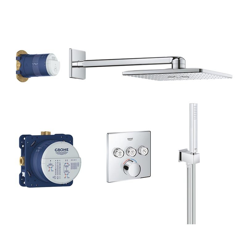 Изображение товара Душевая система Grohe SmartControl 34712000, хром Изображение товара Душевая система Grohe SmartControl 34712000, хром