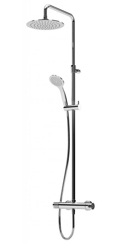 Изображение товара Душевая система Cezares Leaf LEAF-CDA-30-01 с хромированным покрытием