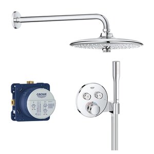Изображение товара Душевая система Grohe Grohtherm SmartControl 34744000, термостатическая, хром