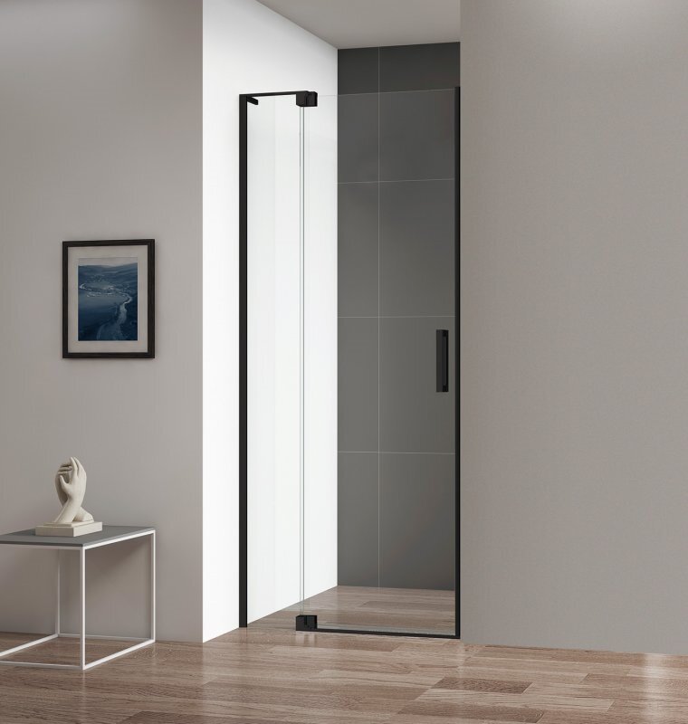 Изображение товара Душевая дверь Cezares SLIDER-B-1-70/80-C-NERO, профиль черный, стекло прозрачное Изображение товара Душевая дверь Cezares SLIDER-B-1-70/80-C-NERO, профиль черный, стекло прозрачное