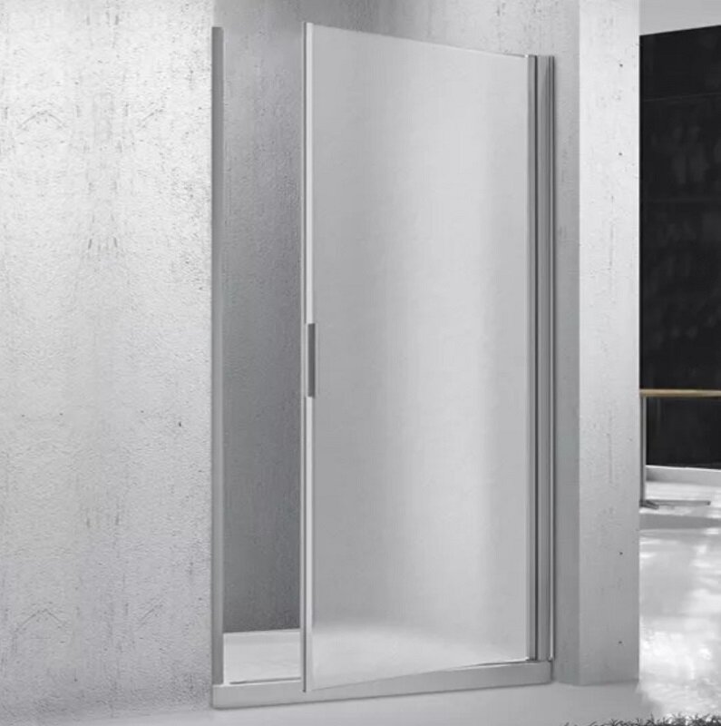Изображение товара Душевая дверь в нишу BelBagno Sela 60x190 см распашная стекло матовое хром