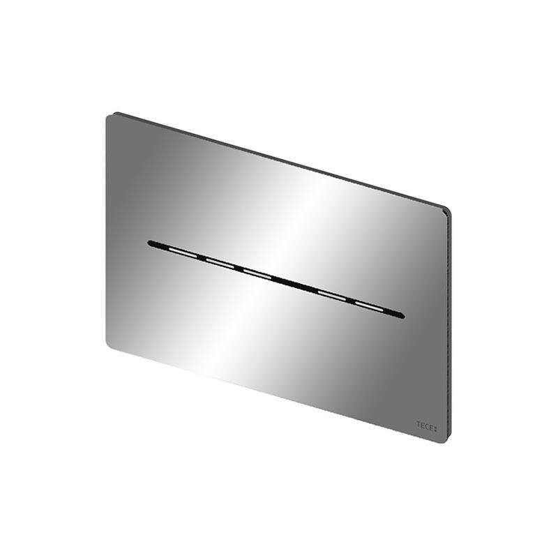 Изображение товара Клавиша смыва TeceSolid, 9240461, электронная, 6 В, покрытие против отпечатков пальцев, хром глянцевый