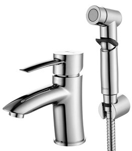 Изображение товара Смеситель Lemark Atlantiss LM3216C для раковины с гигиеническим душем, хром