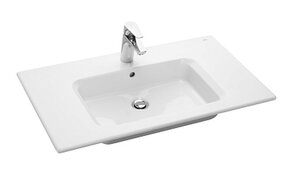 Изображение товара Раковина Roca The Gap 80 см, 7.3279.A.400.0, фарфор, белый