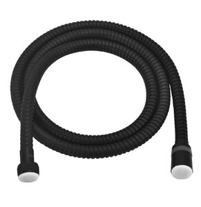 Изображение товара Душевой шланг Lemark LE8024S-Black 200 см, с функцией вращения лейки, сталь, черный