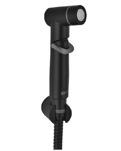 Изображение товара Гигиенический душ Lemark LM8088BL черный с регулировкой и стальным шлангом