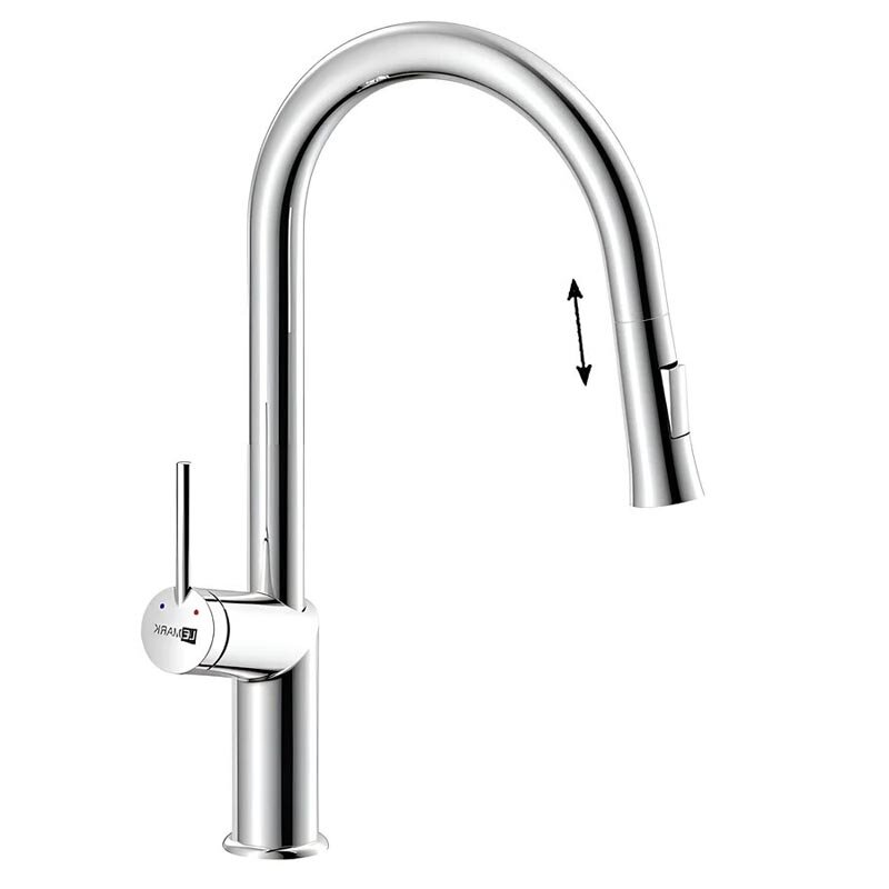 Изображение товара Смеситель Lemark Минима/Minima LM3850C для кухонной мойки с выдвижным изливом, хром