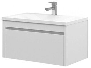 Изображение товара Тумба под раковину Belux Мадрид 4810924241986, 80 см, белый глянцевый