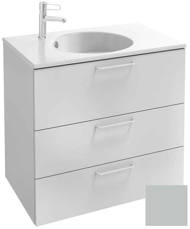 Изображение товара Подвесная тумба под раковину Jacob Delafon Odeon Rive Gauche 70 см миндальный глянец