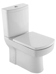 Изображение товара Напольный унитаз-компакт Kale Basics 7112234500 безободковый, белый