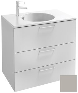 Изображение товара Тумба под раковину Jacob Delafon Odeon Rive Gauche 70 см серый титан глянцевый