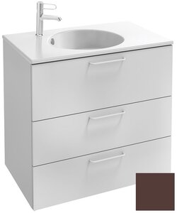 Изображение товара Тумба под раковину Jacob Delafon Odeon Rive Gauche 70 см ледяной коричневый матовый