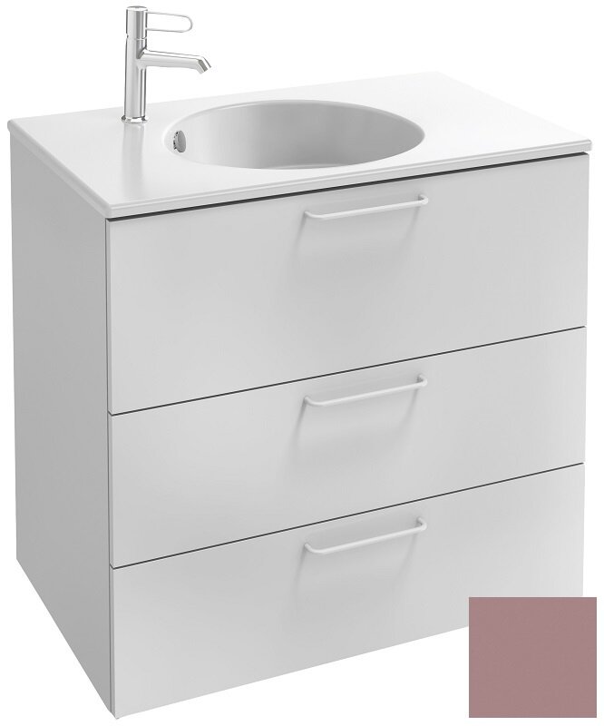 Изображение товара Тумба под раковину Jacob Delafon Odeon Rive Gauche 70 см розовая глянец