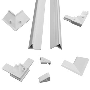 Изображение товара Бордюр Altasan KDP 195 см для ванны и душевого поддона белый