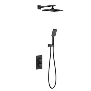 Изображение товара Душевая система Timo Petruma SX-5059/03SM с термостатом черная матовая для скрытого монтажа