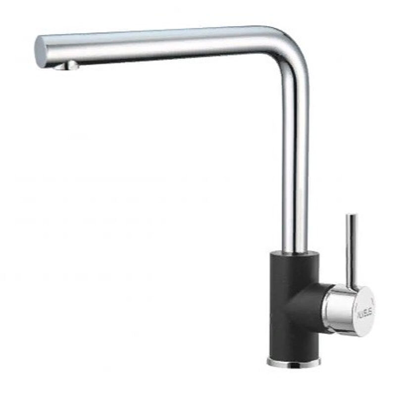 Изображение товара Смеситель для кухни Alveus Selma G91 Carbon 1129043 хром/черный