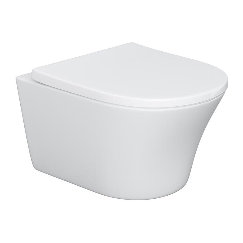 Изображение товара Подвесной безободковый унитаз Damixa Skyline DX35C1700SC, крышка микролифт