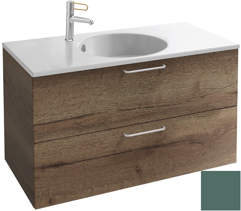 Изображение товара Тумба под раковину Jacob Delafon Odeon Rive Gauche 90 см эвкалипт сатин