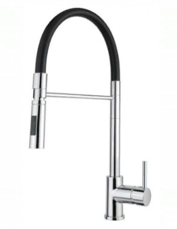 Изображение товара Смеситель для кухни Alveus Lyra-S Chr 1132184 хром однорычажный с поворотным изливом