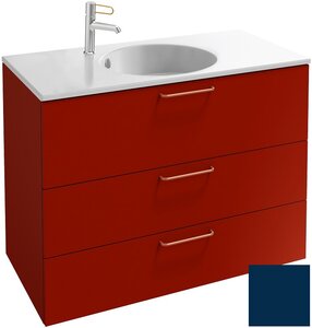 Изображение товара Тумба под раковину Jacob Delafon Odeon Rive Gauche 90 см морской синий лак