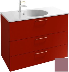 Изображение товара Тумба под раковину Jacob Delafon Odeon Rive Gauche 90 см нежно-розовая