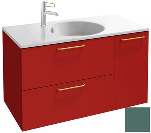 Изображение товара Тумба под раковину Jacob Delafon Odeon Rive Gauche 90 см эвкалипт сатин